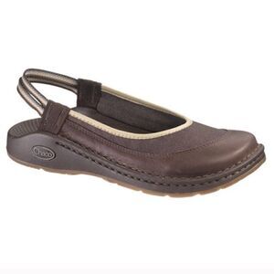 Chaco devotee gunnison slingback brown size 8